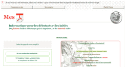Desktop Screenshot of mespdf.fr