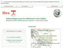 Tablet Screenshot of mespdf.fr